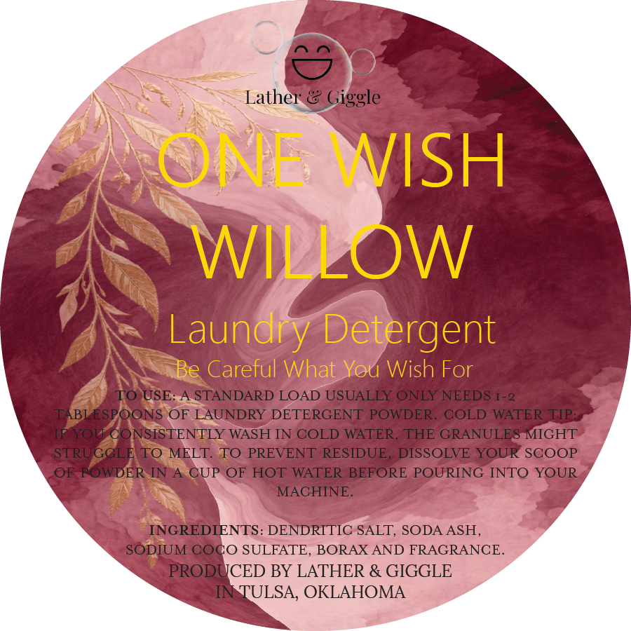Laundry Detergent- One Wish Willow