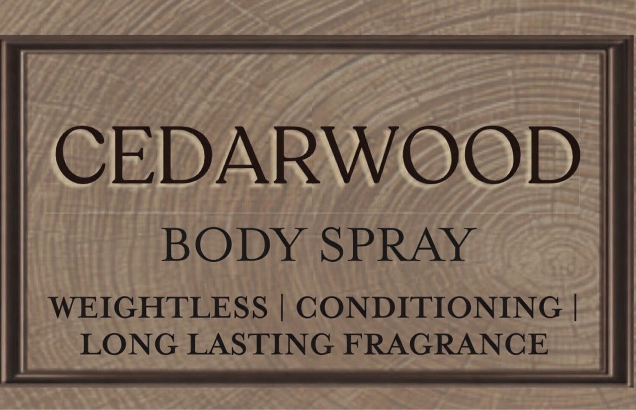 Body Spray - Cedar Wood
