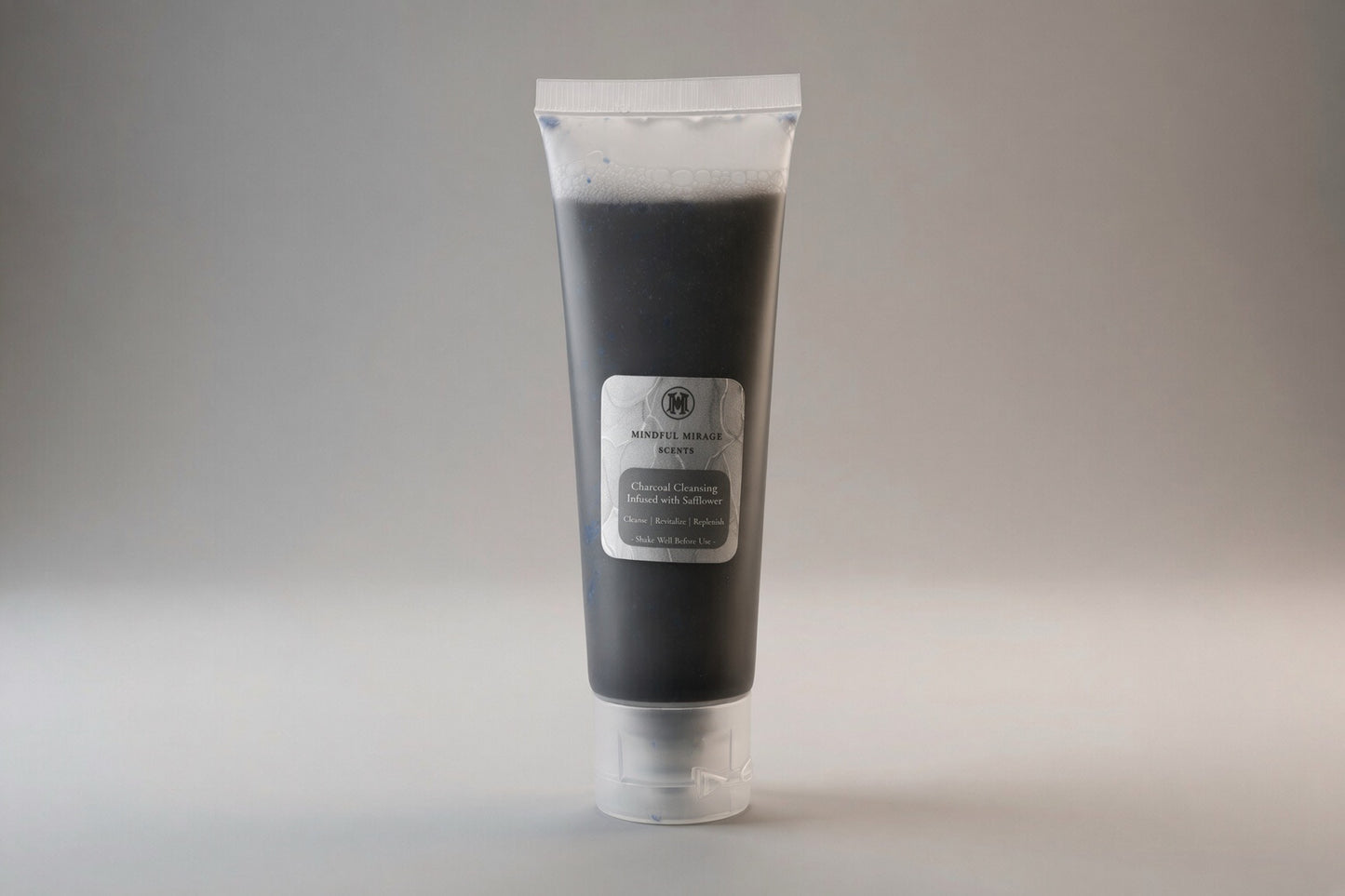 Charcoal Facial Cleanser (Safflower Infused)