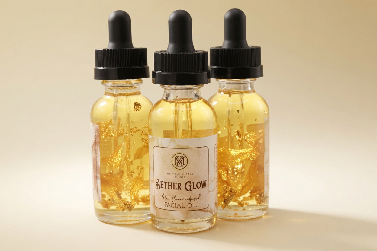 Aether Glow- Facial Oil (Lotus flower petals)