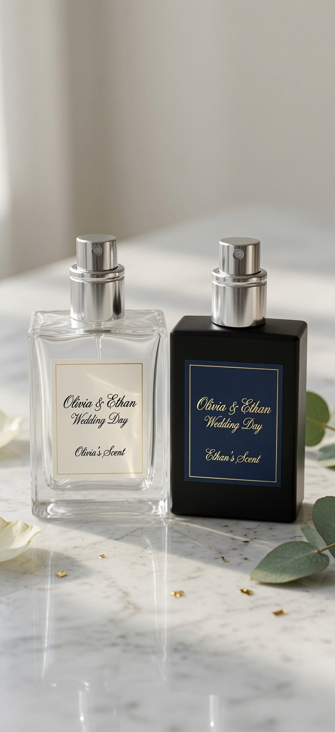 Two Hearts Perfume and Cologne Package